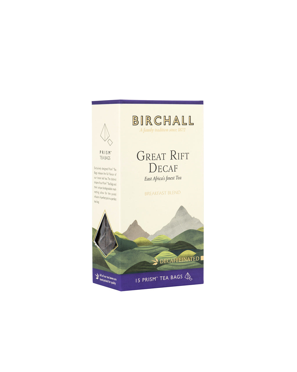 Birchall Great Rift Decaf Prism Tea Bags