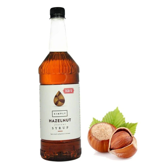 Simply Hazelnut Sugar Free Syrup (1 Litre)