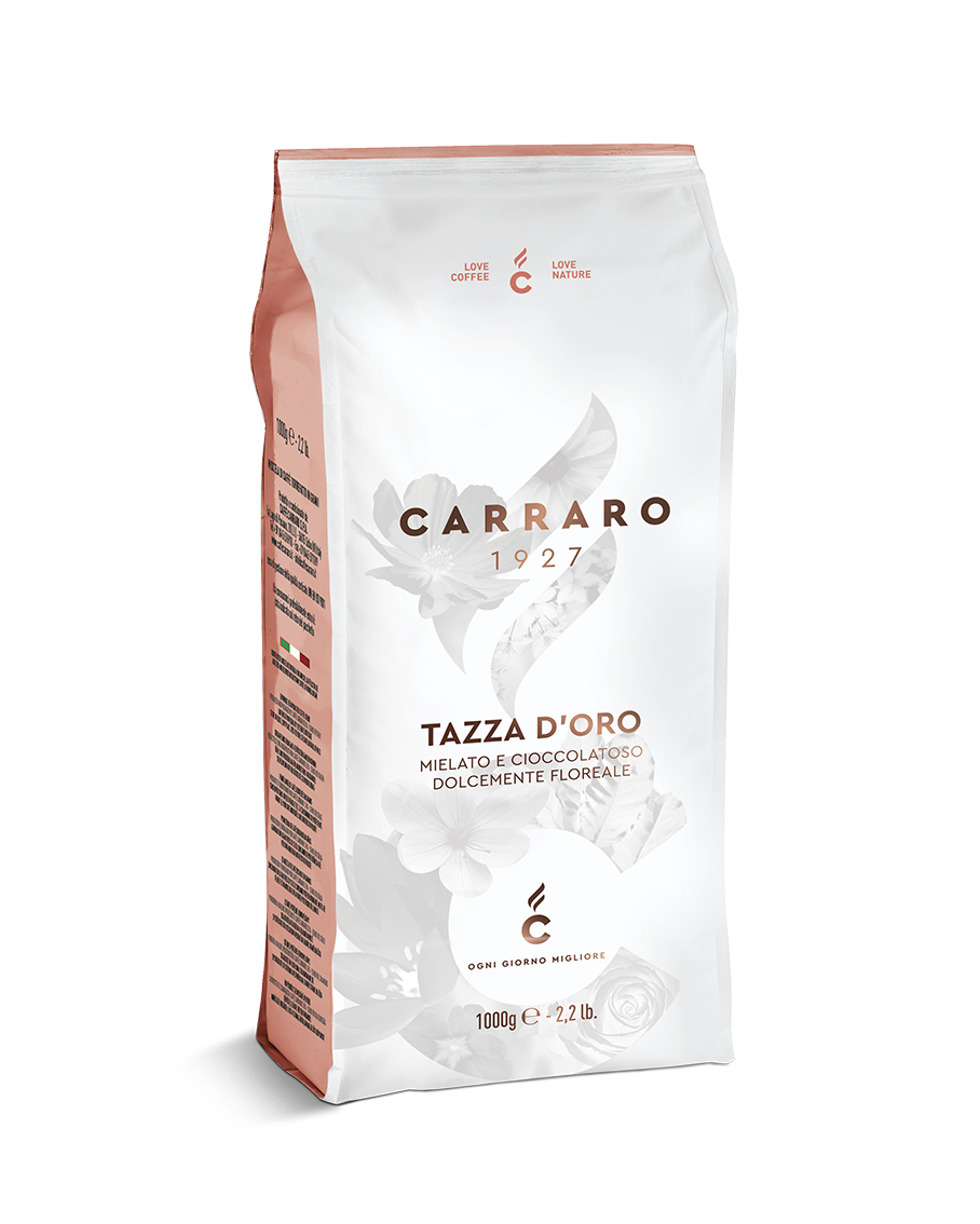 Carraro Tazza d'Oro Italian Espresso Coffee Beans 1kg
